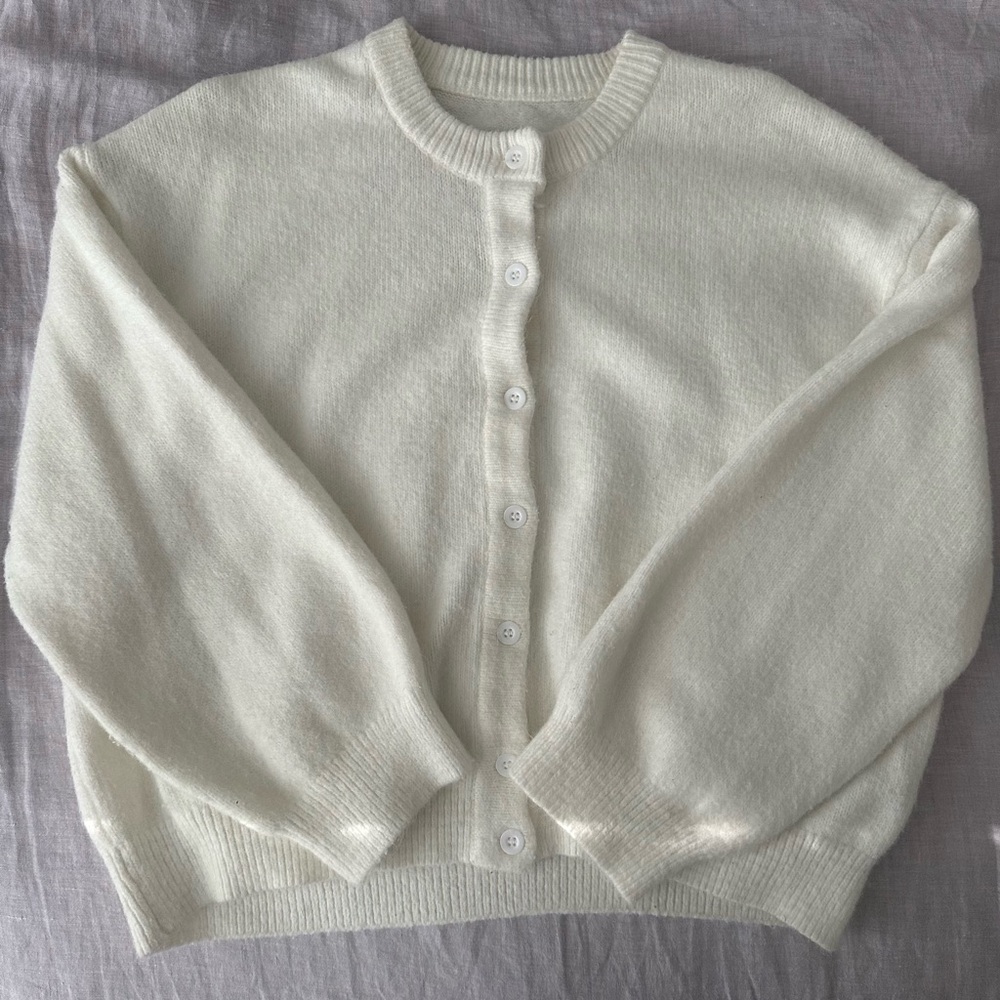 Daily drills button up sweater